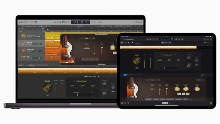 Apple Logic Pro on Mac and iPad